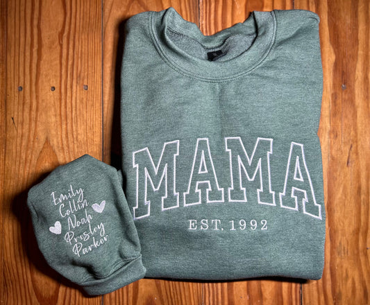 Varsity Mama Sweatshirt